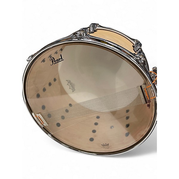 Used Pearl 14X8 Modern Utility Maple Snare Natural Drum