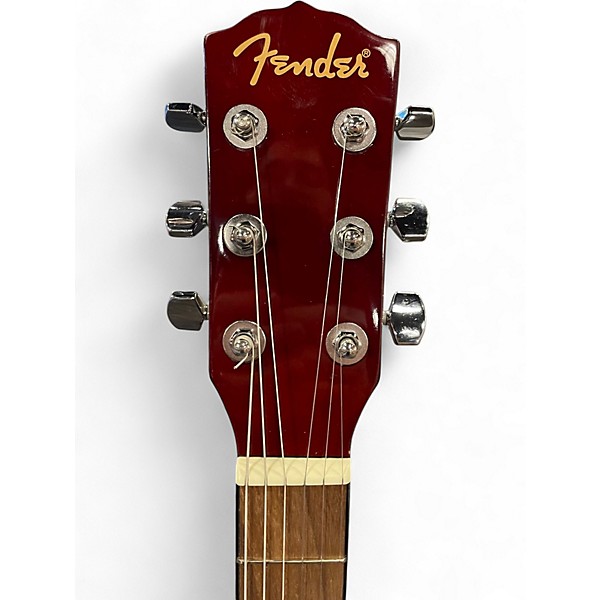 Used Fender Fa115 Natural Acoustic Guitar