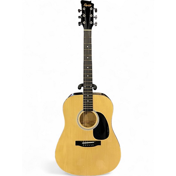Used Squier Standard Natural Acoustic Guitar