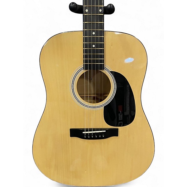 Used Squier Standard Natural Acoustic Guitar