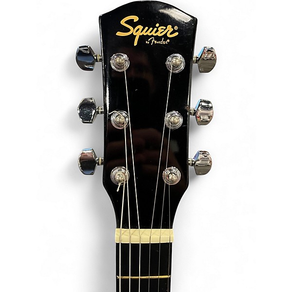 Used Squier Standard Natural Acoustic Guitar