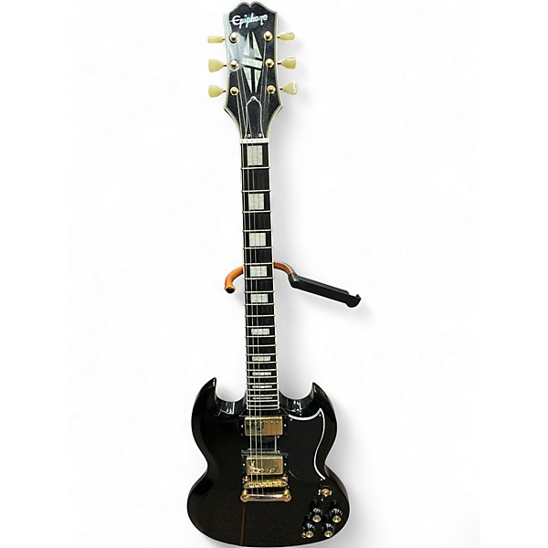 Used Epiphone SG Black Solid Body Electric Guitar