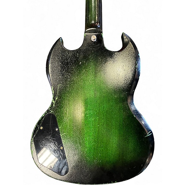 Used Epiphone SG Classic Worn P90 Iverness Green Solid Body Electric Guitar