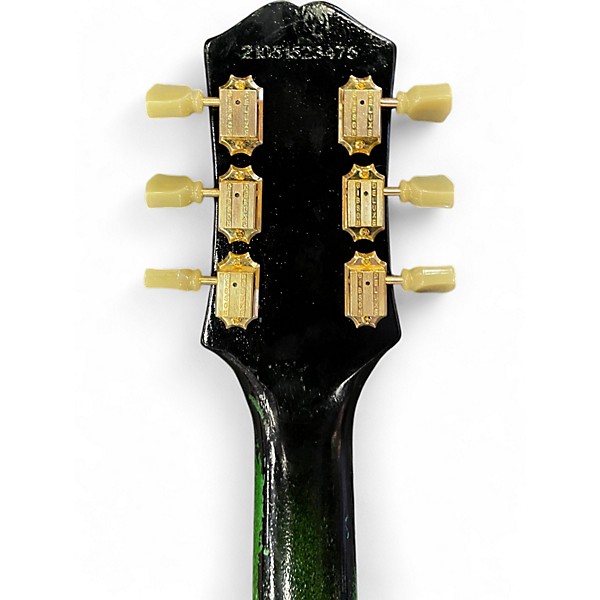 Used Epiphone SG Classic Worn P90 Iverness Green Solid Body Electric Guitar