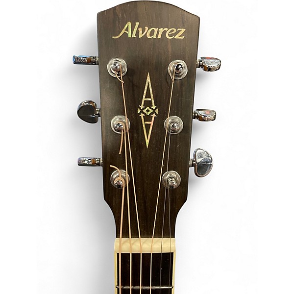 Used Alvarez AG60CE Grand Auditorium Natural Acoustic Electric Guitar