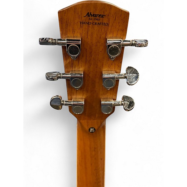 Used Alvarez AG60CE Grand Auditorium Natural Acoustic Electric Guitar