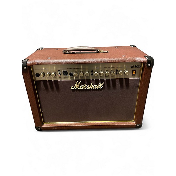 Used Marshall AS50D 50W 2X8 Acoustic Guitar Combo Amp