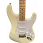 Used Squier STRATOCASTER Olympic White Solid Body Electric Guitar
