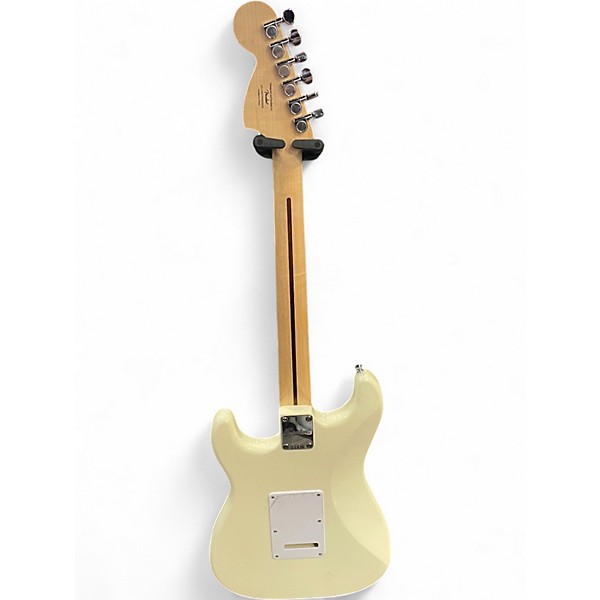 Used Squier STRATOCASTER Olympic White Solid Body Electric Guitar