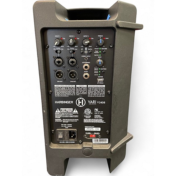 Used Harbinger VARI V2408 Powered Speaker