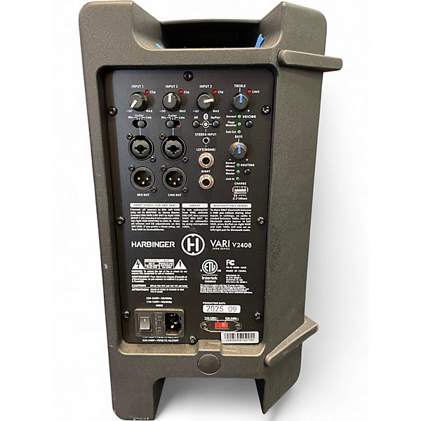 Used Harbinger VARI V2408 Powered Speaker
