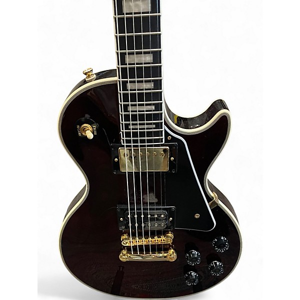 Used Epiphone Les Paul Custom Jerry Cantrell Wino Wine Red Solid Body Electric Guitar