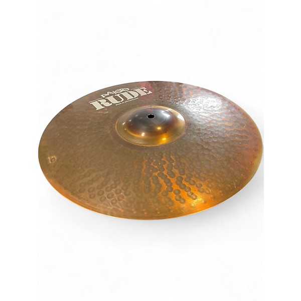 Used Paiste 16in Rude Thin Crash Cymbal