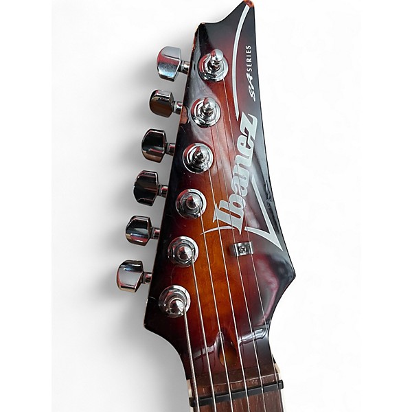 Used Ibanez SA460QM 2 Color Sunburst Solid Body Electric Guitar