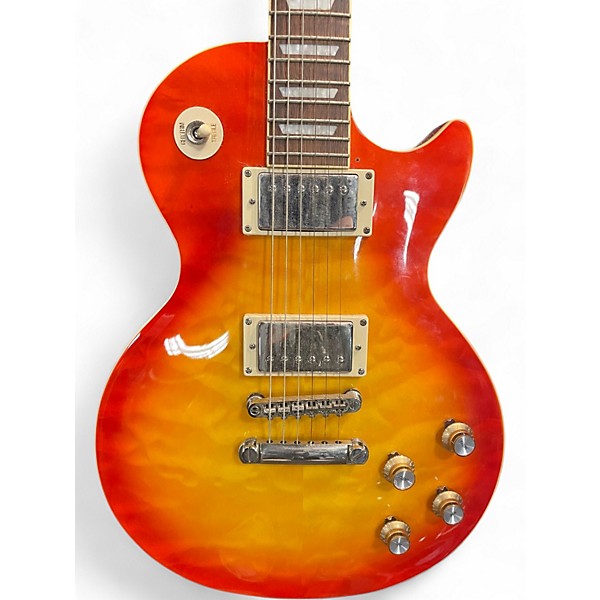 Used Epiphone Les Paul Standard 3 Tone Sunburst Solid Body Electric Guitar