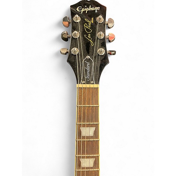 Used Epiphone Les Paul Standard 3 Tone Sunburst Solid Body Electric Guitar