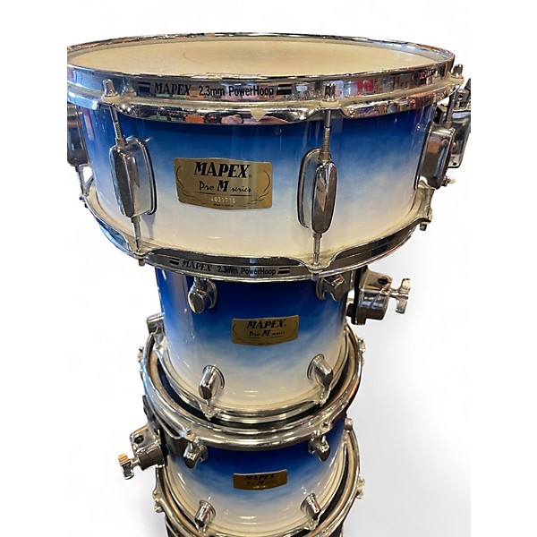 Used Mapex 5 Piece PRO M SERIES  SKY  Drum Kit