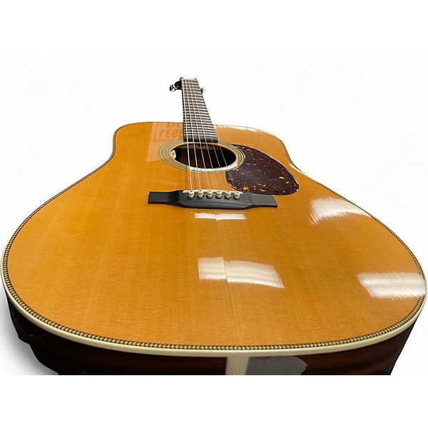 Used 2021 Martin HD28 Vintage Natural Acoustic Guitar