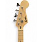 Used Squier Bronco Black and White Electric Bass Guitar