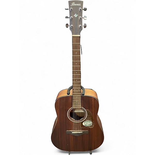 Used Ibanez AW54 Mahogany Acoustic Guitar