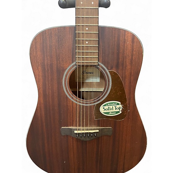 Used Ibanez AW54 Mahogany Acoustic Guitar