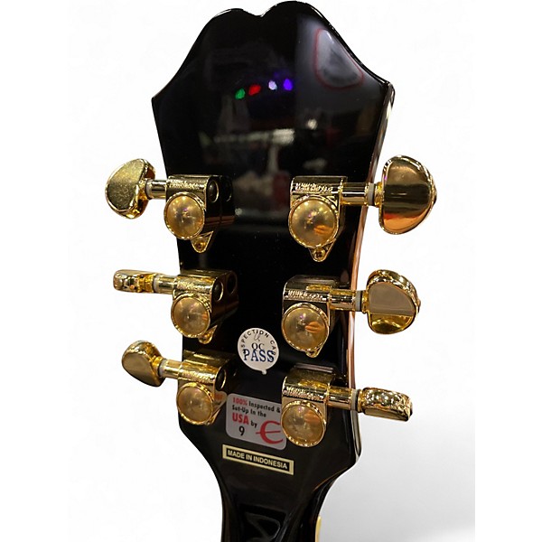 Used 2023 Epiphone J-200 EC 2 Tone Sunburst Acoustic Electric Guitar