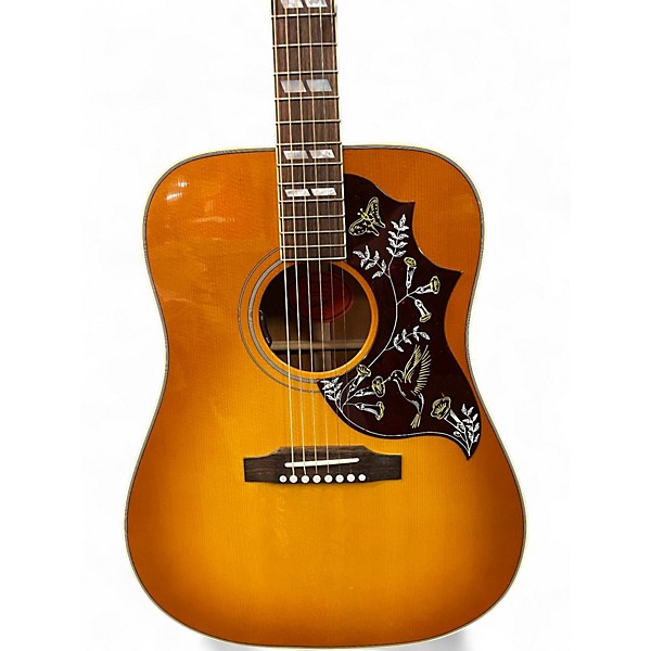Used Gibson Hummingbird HERITAGE CHERRY BURST Acoustic Electric Guitar