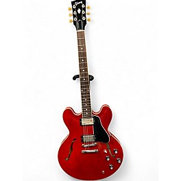 Used 2023 Gibson ES335 Cherry Hollow Body Electric Guitar