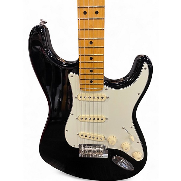 Used Fender American Professional II Stratocaster Black Solid Body Electric Guitar