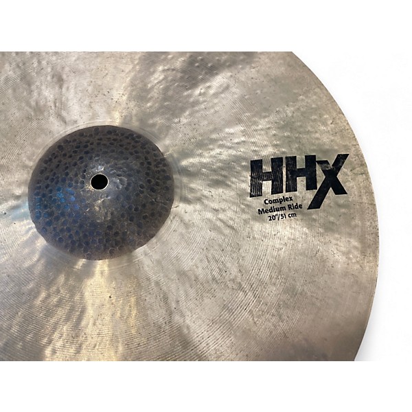 Used SABIAN 20in HHX COMPLEX MEDIUM RIDE Cymbal
