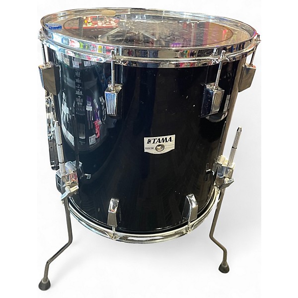 Used TAMA 4 Piece Rockstar Black Drum Kit