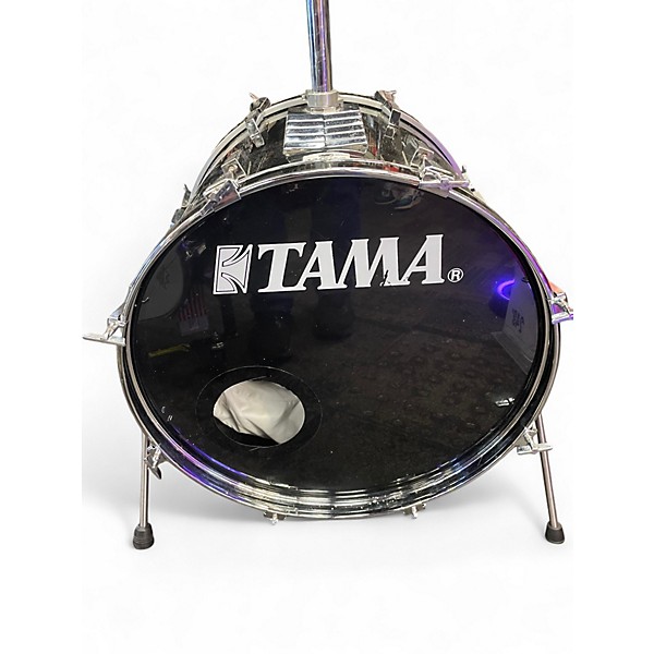 Used TAMA 4 Piece Rockstar Black Drum Kit
