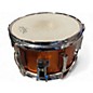 Used Pork Pie USA 10in Snare Metallic Orange Drum thumbnail
