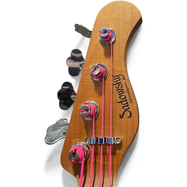Used Sadowsky Guitars Metro express vintage m Sage Green Metallic Electric Bass Guitar