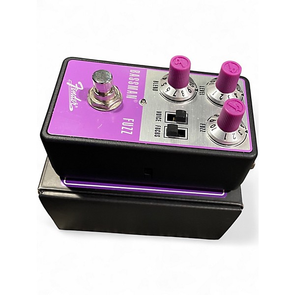 Used Fender Bass man fuzz Bass Effect Pedal