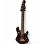 Used Ernie Ball Music Man John Petrucci Signature JP7 Burgandy Solid Body Electric Guitar thumbnail