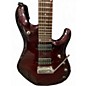 Used Ernie Ball Music Man John Petrucci Signature JP7 Burgandy Solid Body Electric Guitar