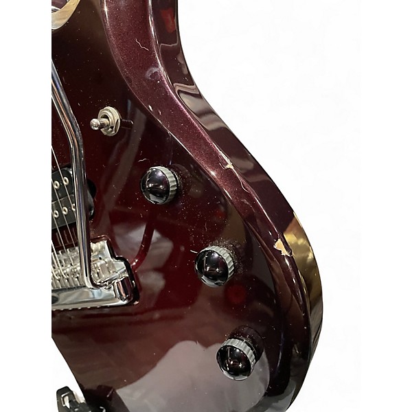 Used Ernie Ball Music Man John Petrucci Signature JP7 Burgandy Solid Body Electric Guitar