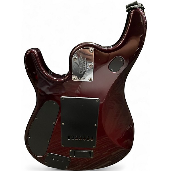 Used Ernie Ball Music Man John Petrucci Signature JP7 Burgandy Solid Body Electric Guitar