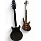 Used Hamer XT Trans Black Solid Body Electric Guitar