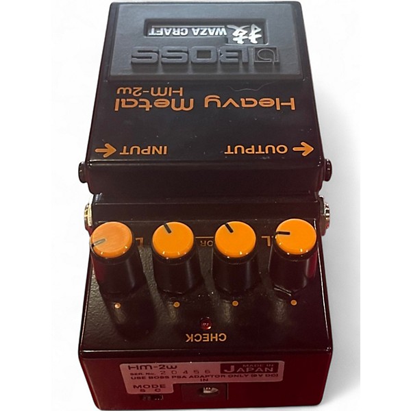 Used BOSS HM-2W Effect Pedal