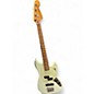 Used Fender Player Mustang Bass PJ Trans White Electric Bass Guitar thumbnail