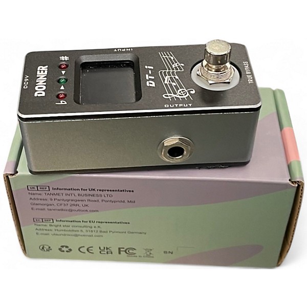 Used Donner dt 1 Tuner Pedal