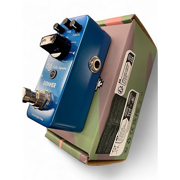 Used Donner echo square Effect Pedal