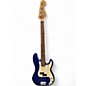 Used Squier Affinity Precision Bass Blue Electric Bass Guitar thumbnail