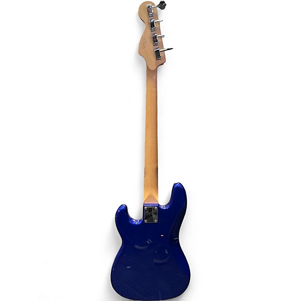 Used Squier Affinity Precision Bass Blue Electric Bass Guitar