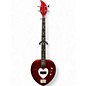 Used Daisy Rock Heart Breaker Red Electric Bass Guitar thumbnail