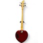 Used Daisy Rock Heart Breaker Red Electric Bass Guitar