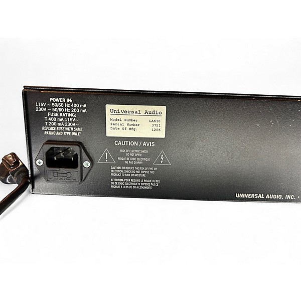 Used Universal Audio LA610 Channel Strip