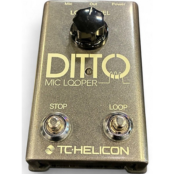 Used TC Helicon Ditto Mic Looper Pedal